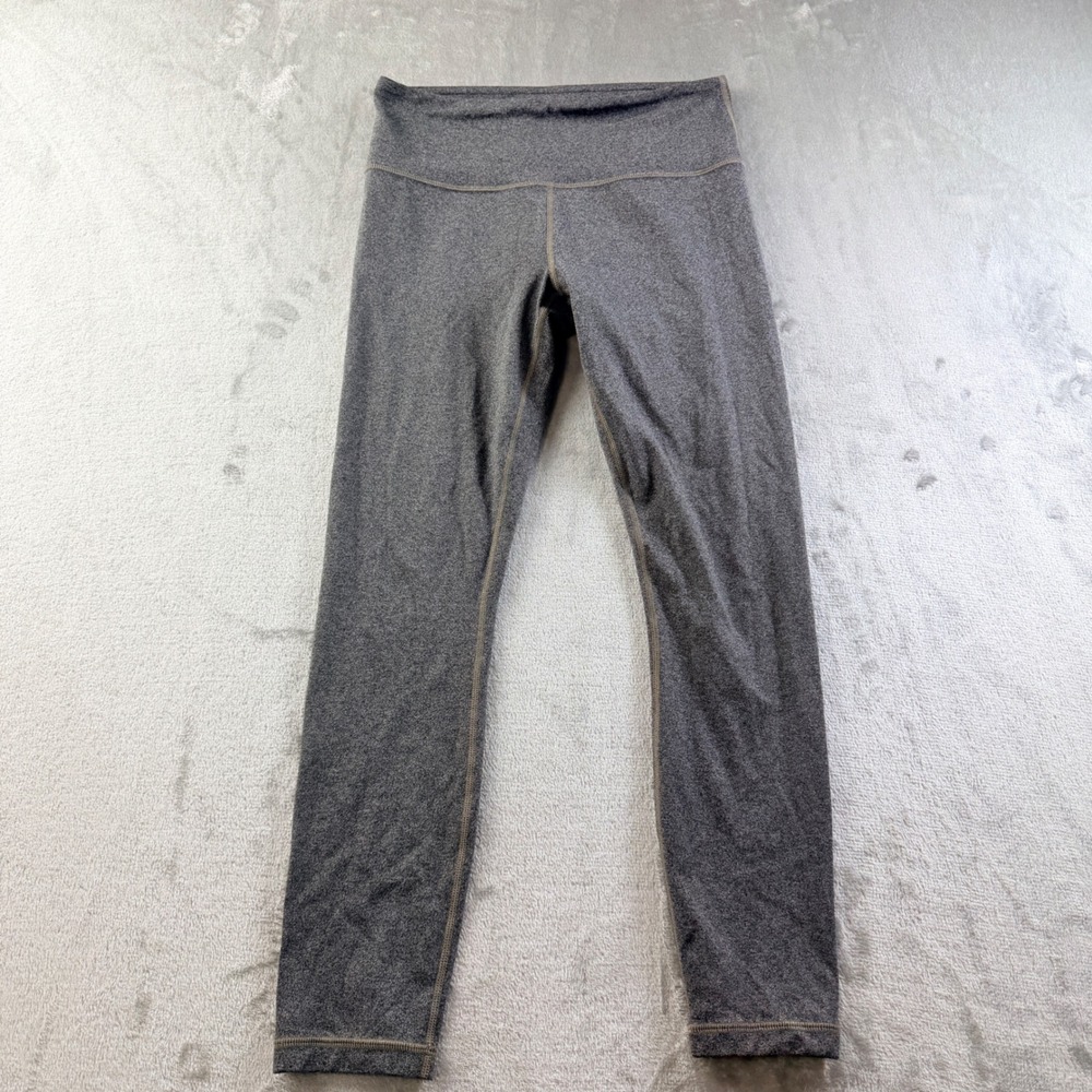 Athleta Elation 7/8 Tight Gray Heather High Rise Yoga Leggings Women's Small